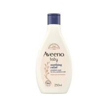 Aveeno Baby Soothing Relief Emollient Wash For Dry, Sensitive Skin 250ml