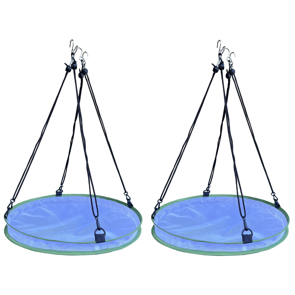Large Mesh Bird Feeder Seed Catcher Tray (Set of 2)