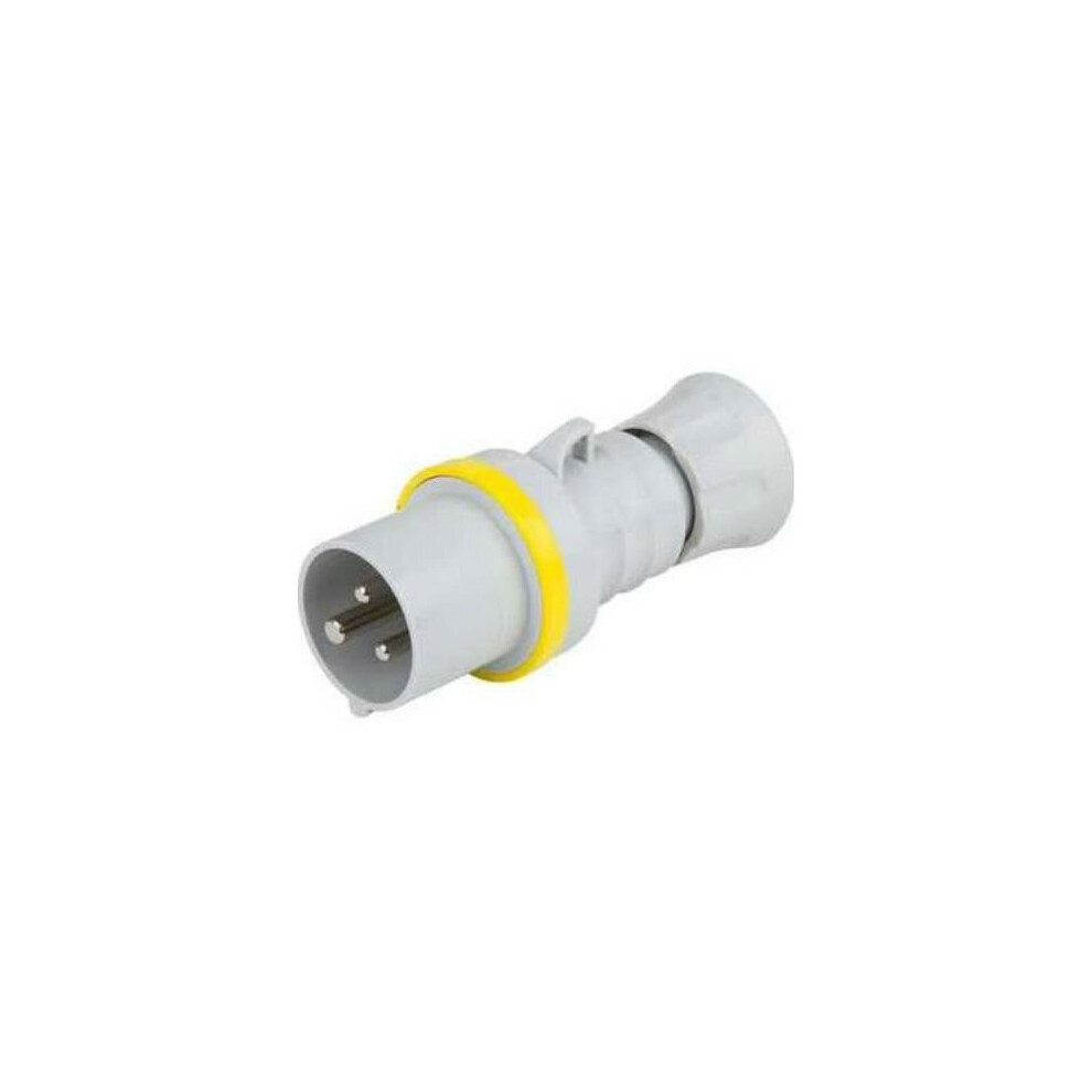 Gewiss Gw60012h Plug (Male) 2 Pole & Earth Yellow 110 Volt 32 Amp 8011564796720