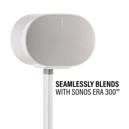 SANUS WSSE31 Speaker Stand for Sonos Era 300 White, Single 1