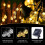 Solar Powered 30 LED String Light Garden Path Yard Decor Lamp Outdoor Waterproof 2