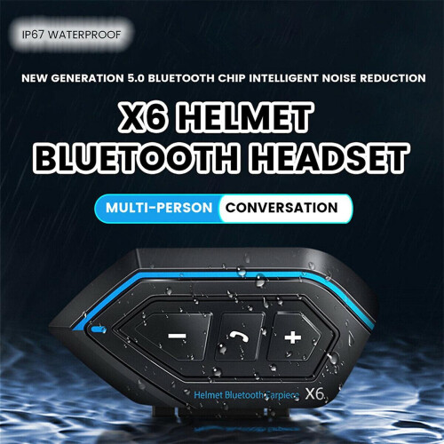 Motorcycle Helmet Bluetooth Headset Helmet Intercom Stereo Headphone 1