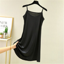 Spring Summer Women's Inner Modal Camisole Bottom Dress Sexy Slim Petticoat Wild Bottoming Female Thin