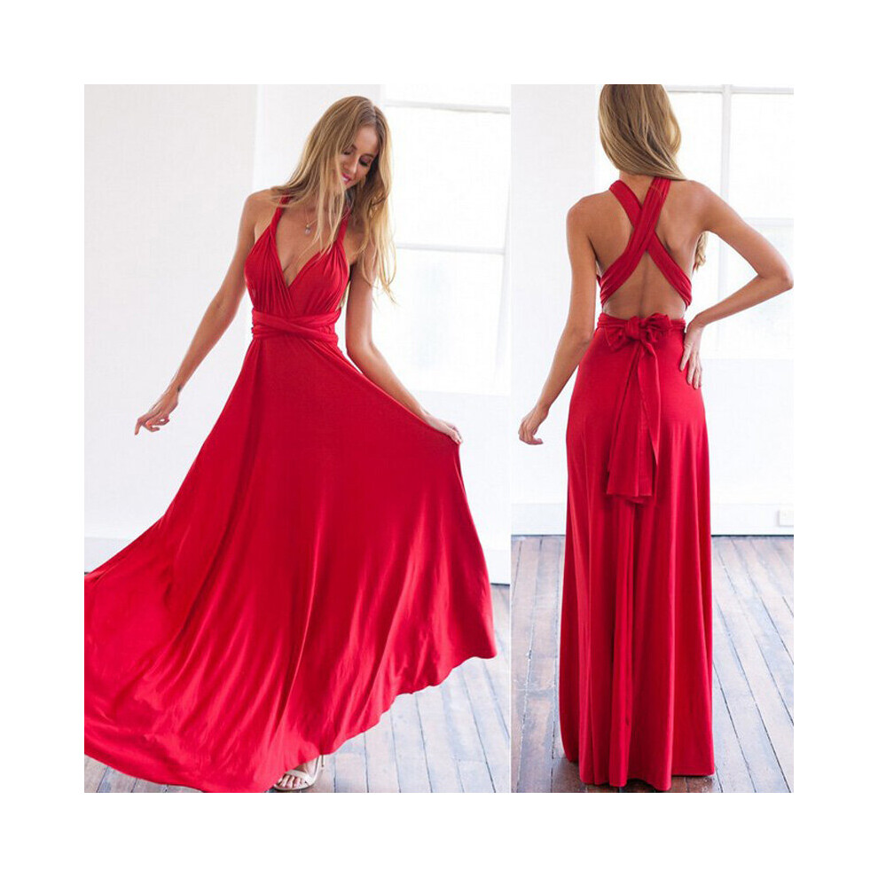 Sexy Women Multiway Wrap Convertible Boho Maxi Club Dress Bandage Long Dress Party Bridesmaids Infinity Robe Longue Femme-image-OPC-PBQCBD8-NEW