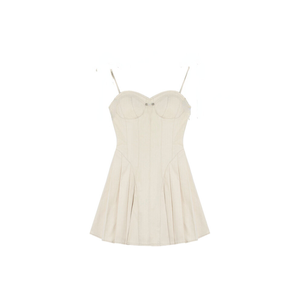 2 Piece Dress Set Woman Casual Long Sleeve Crop Tops + Pure Strap Mini Dress Korea Suit Female Autumn-image-OPC-PBQCBBZ-NEW