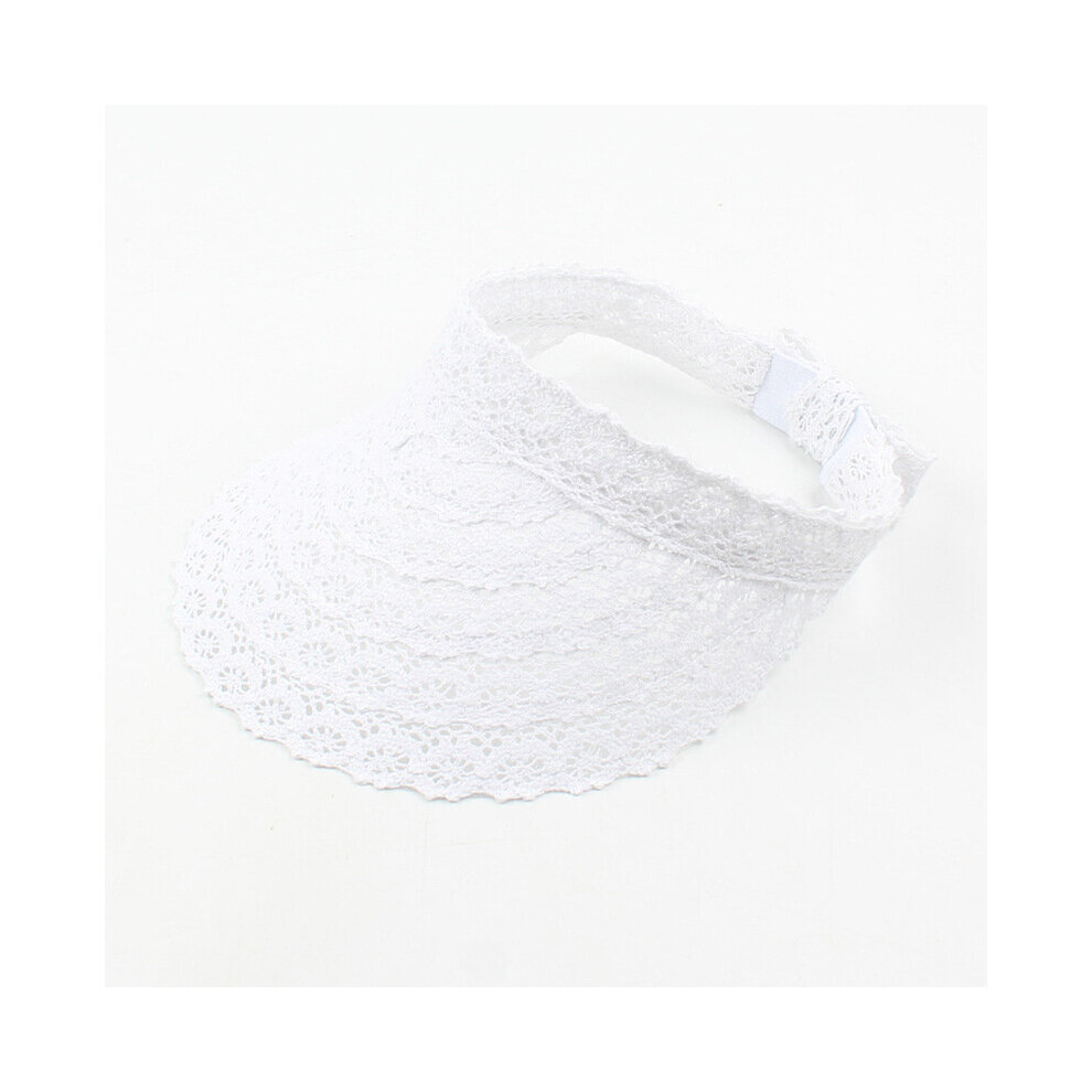 Women Summer Hat Visors Foldable Sun Hat Wide Large Brim Beach Hats Lace Straw Hat chapeau femme Beach UV Protection Caps-image-OPC-PBQCJ9N-NEW