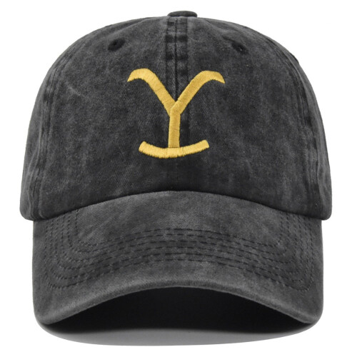 Yellowstone Dutton Ranch Hat Cross Ponytail Baseball Cap Distressed Outdoor Embroidery Sunscreen Hat Solid Cap 1