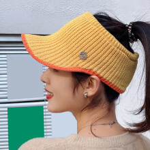 Women Hats Autumn Winter Sports Empty Top Caps Female Knitted Warm Baseball Cap Running Golf Elastic Ponytail Sun Hats