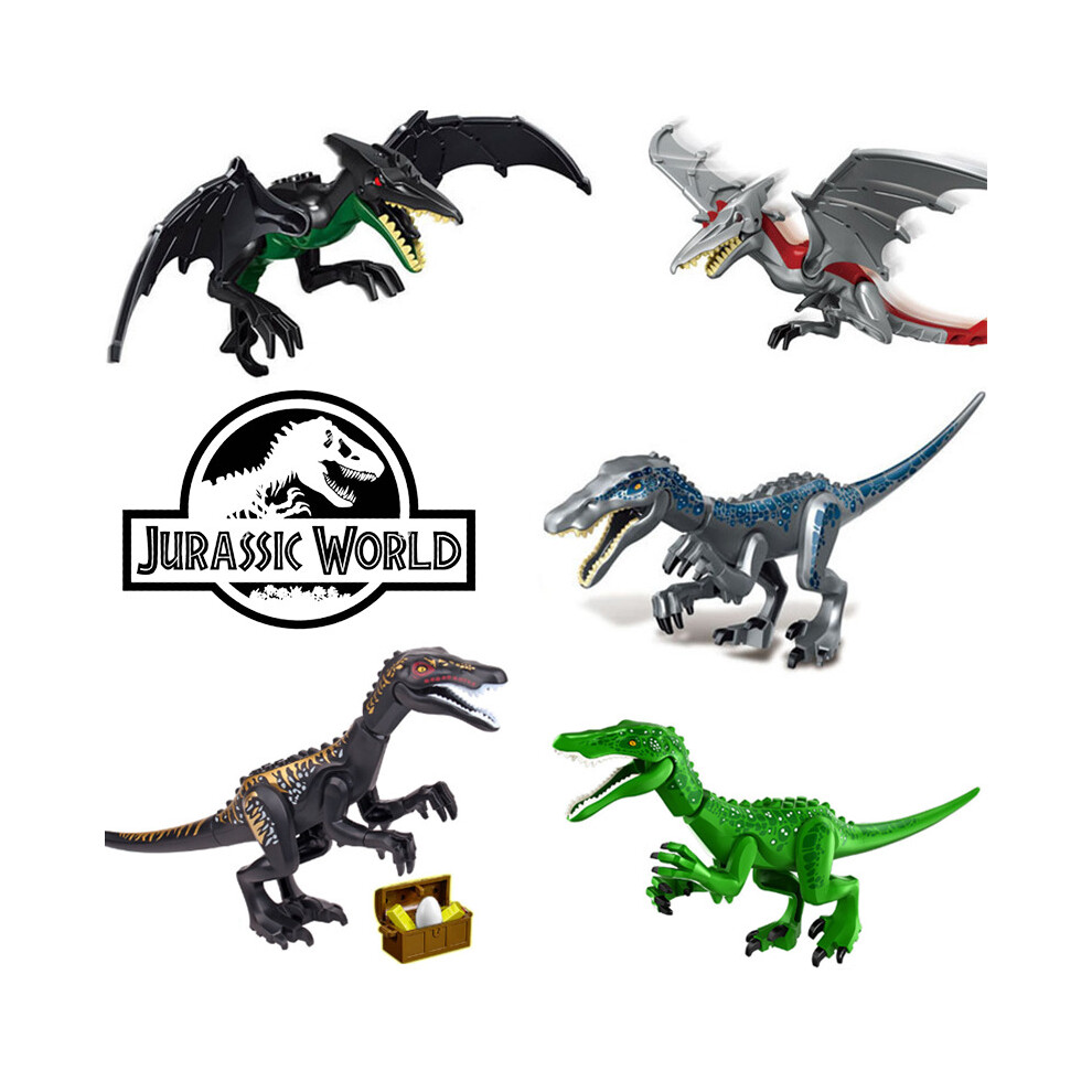 Park Jurassic Dinosaur Baryonyx Figures Building Blocks Toy