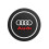 (AUDI) 2PCS Silicone Car Cup Holder Pad Mat Coaster 1