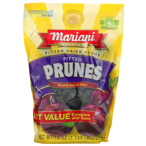 Mariani Dried Fruit, Pitted Prunes, 18 oz (510 g)