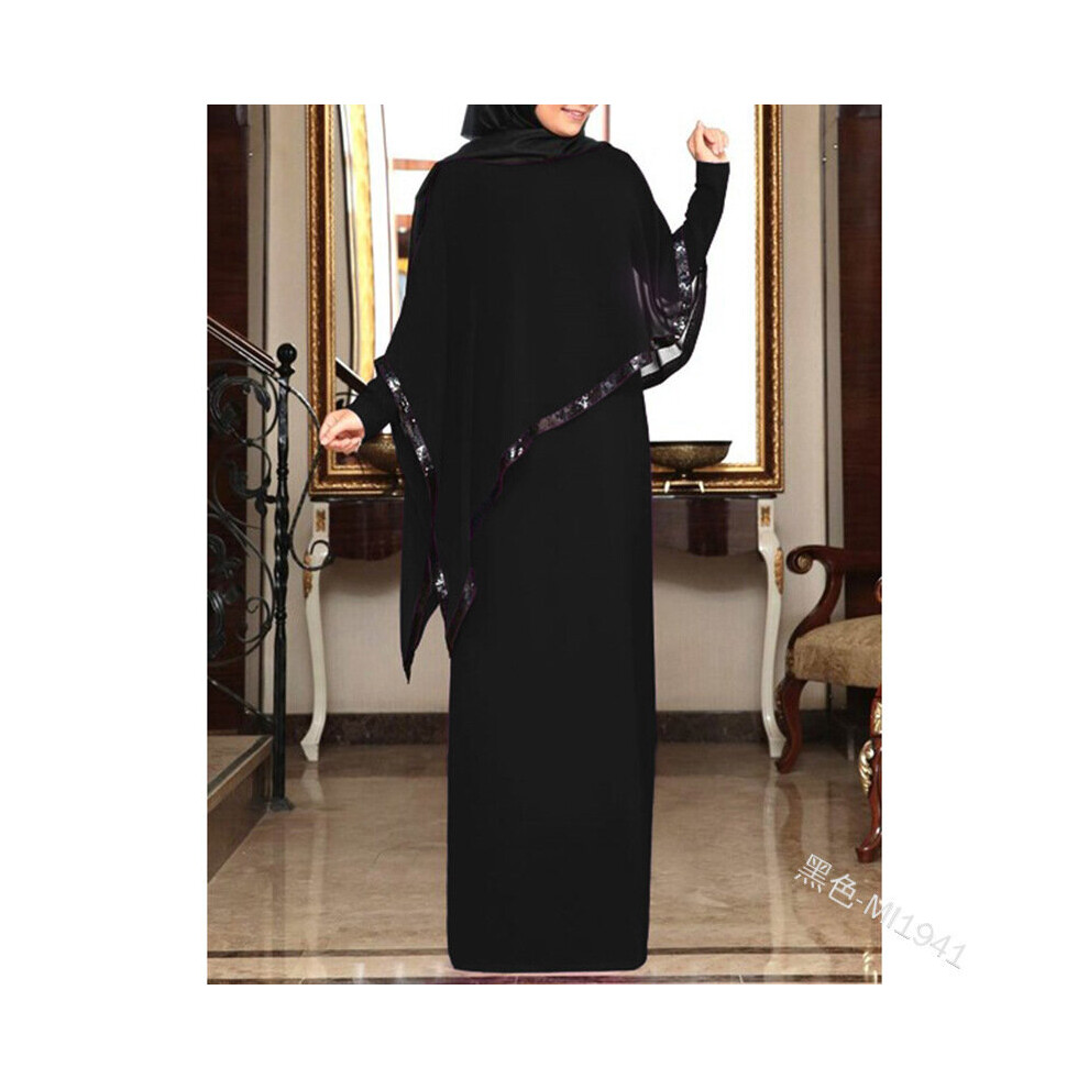 Ramadan Eid Muslim Abaya Dubai Arab Kaftan Dress Women Long Robe Caftan Marocain Islam Clothing Hijab Dresses Jilbab Abayat 5XL-image-OPC-PBQD5Y5-NEW
