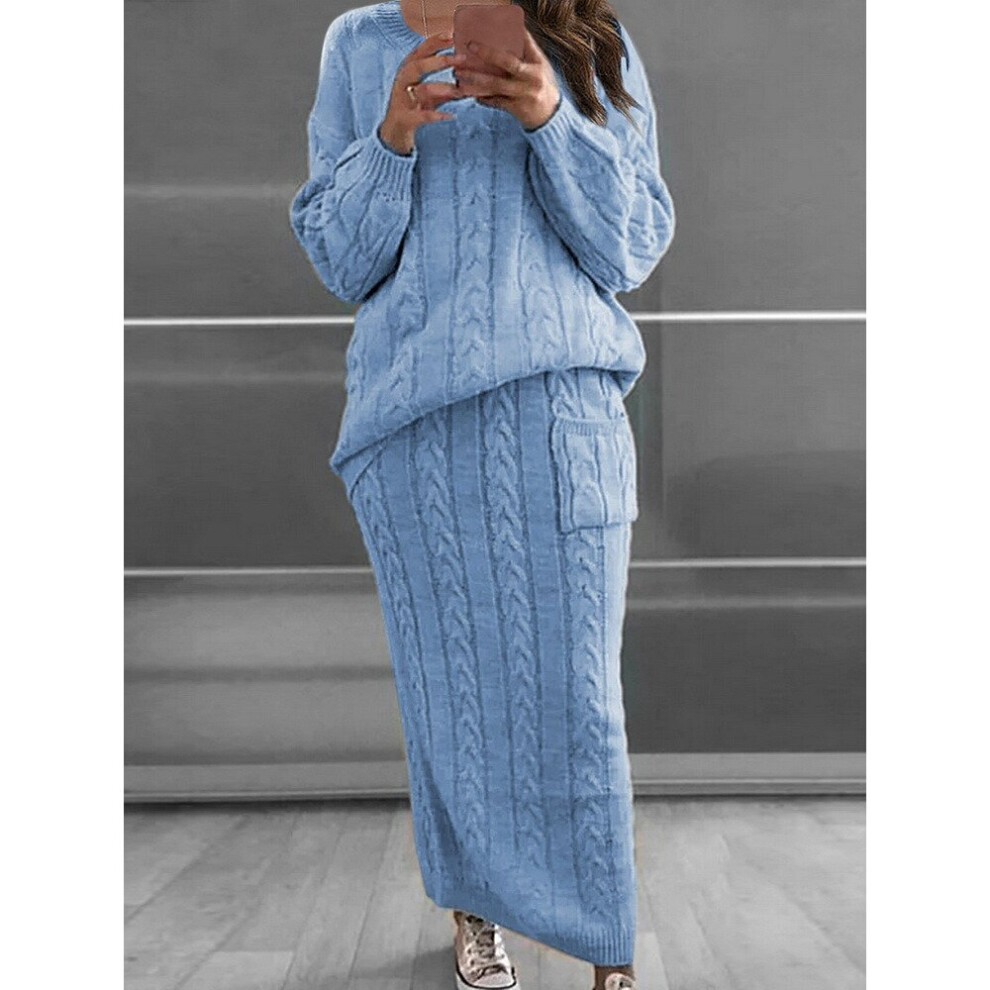 Abaya Dubai Turkey Muslim Sets Knit Sweater Hijab Dress Caftan Kaftan Islam Clothing Abayas for Women Musulman De Mode Ensembles-image-OPC-PBQDKQM-NEW