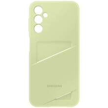 Coque traseira SAMSUNG com porta-cartão Galaxy A14 4G / 5G Verde Claro