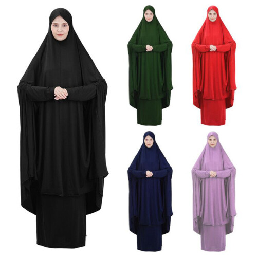 Ramadan Turkey Muslim Women Hijab Dress Abaya Hooded Prayer Garment