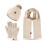 Sciarpa Cappello Set Sciarpa e Guanti Donna Cappelli Invernali 3 Pezzi Scaldacollo E Guanti 6