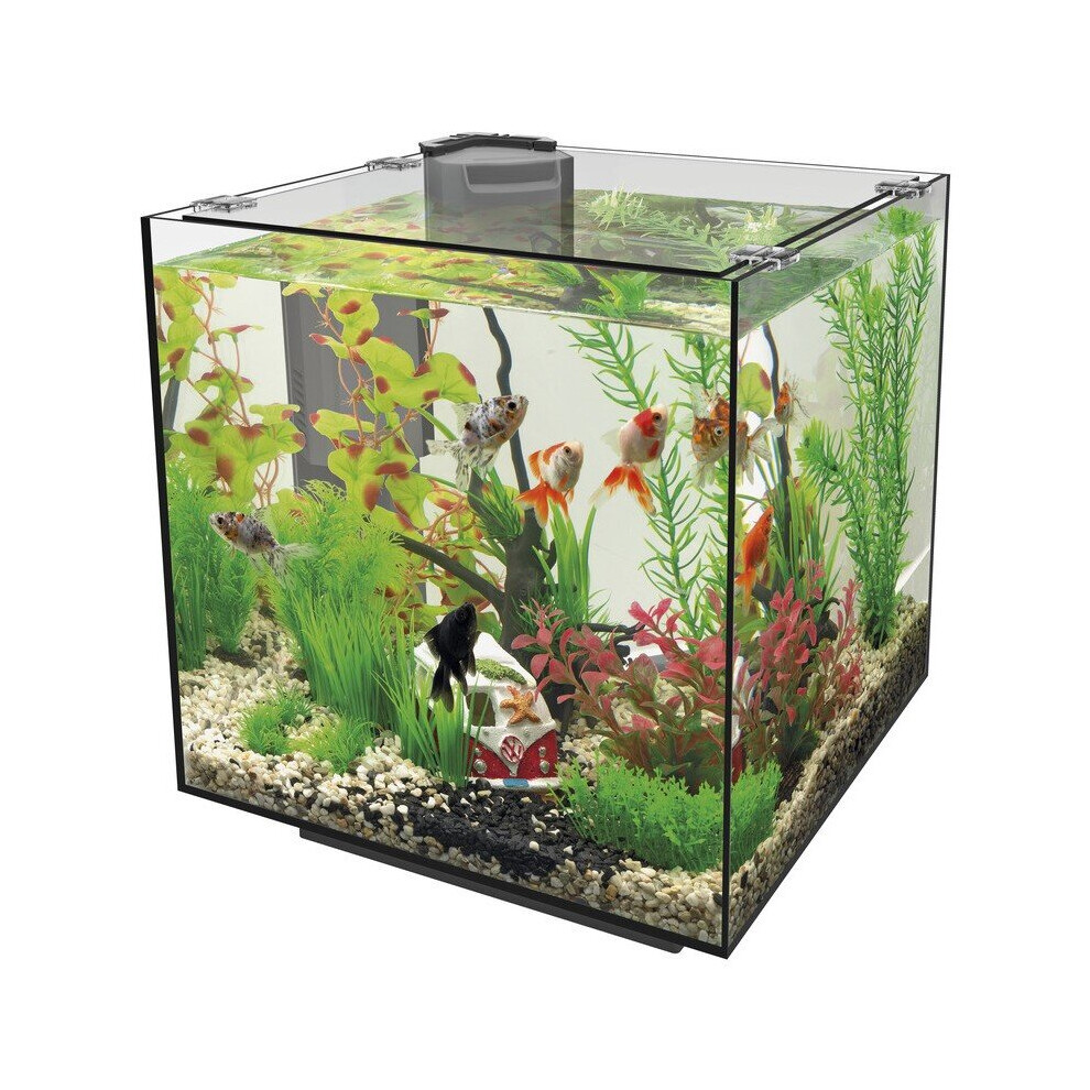 Superfish Qubiq 30 Black Aquarium Fish Tank