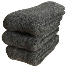 Mens Heavy Thick Wool Socks - Soft Warm Comfort Winter Socks Three Pairs