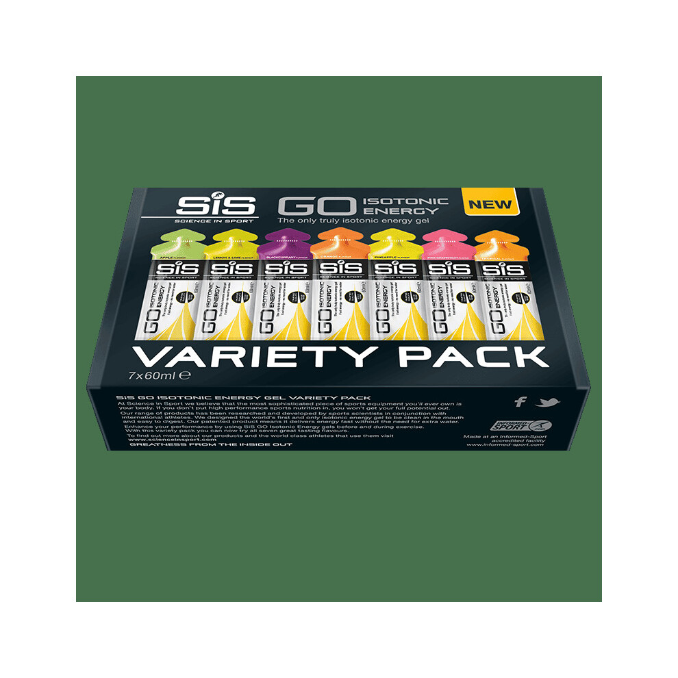 Science In Sport | GO Isotonic Energy Gel | Variety Flavour | Choose Pack Size