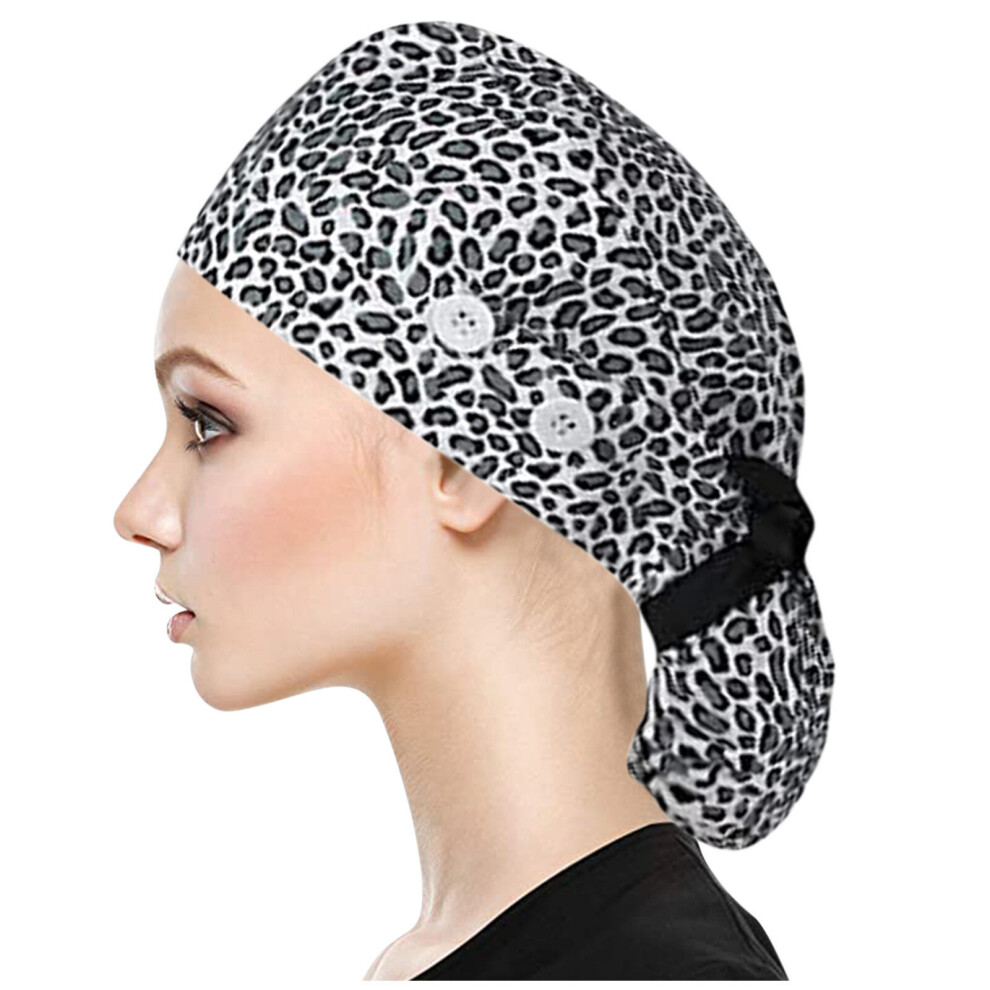 For Scrub Hat With Sweatband And Cap With Buttons Mens Womens Bouffant Baseball Caps Zip Code Hat 885488993880