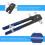86PCS Threaded Nut Riveter Gun Wrench M3-M8 Insert Kit Rivnut Nutsert 6