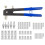86PCS Threaded Nut Riveter Gun Wrench M3-M8 Insert Kit Rivnut Nutsert 11