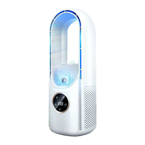 Portable Air Conditioner Fan Rechargeable Air Cooler 6 Speeds Adjustable
