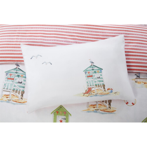 (Double) Rapport Home Bedding 180 TC Padstow Duvet Cover Set Multi 1