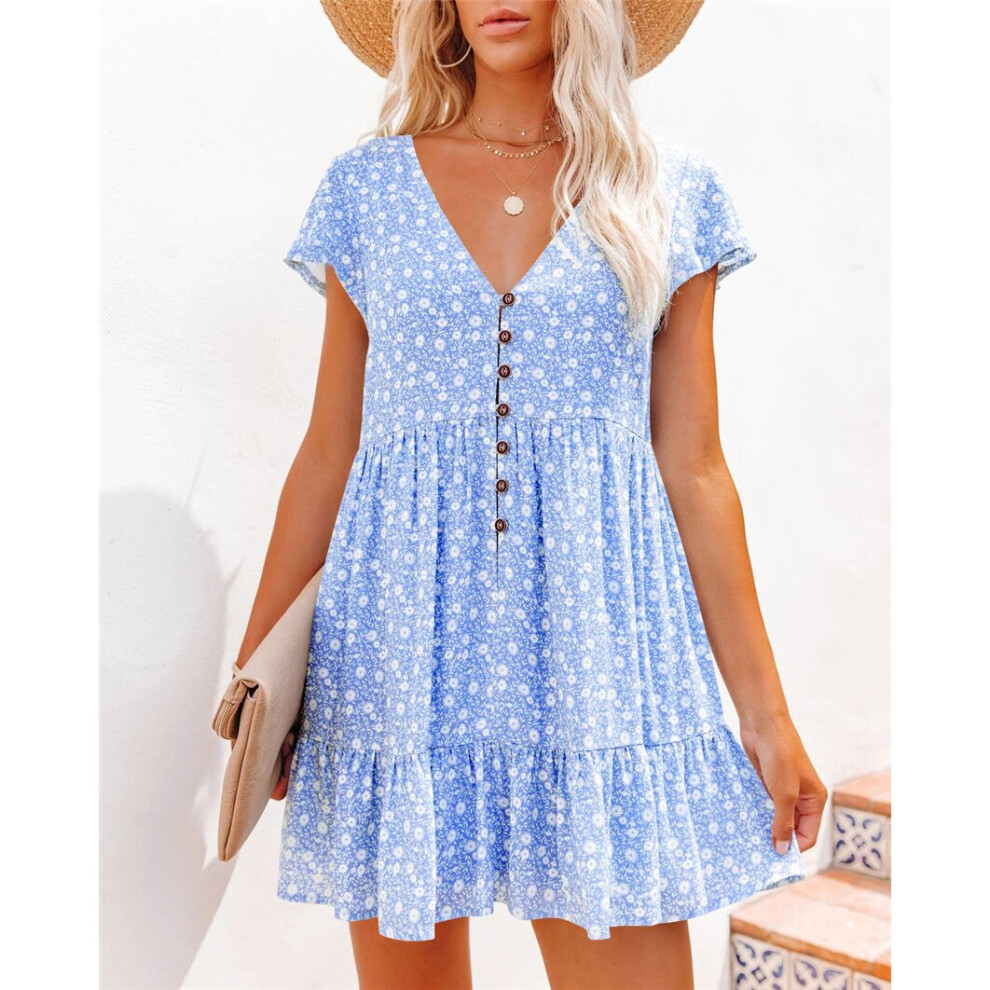 Dresses with big buttons clearance