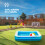 (79") SPLASH! Large Inflatable Swimming Paddling Pool 9