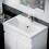 NES Home Alaska White 600 mm Freestanding Basin Vanity Unit 6