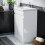 NES Home Alaska White 600 mm Freestanding Basin Vanity Unit 3