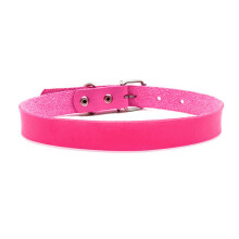 Goth Pu Leather Daddys Toy Daddys Girl DDLG Necklace for Women Men Rhinestone Letters Name Choker Collar Sexy Jewelry