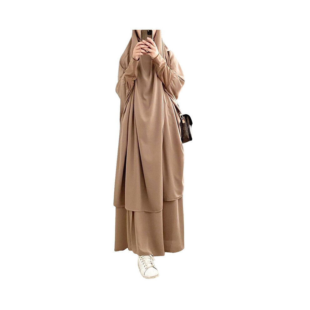 ramadan eid muslim prayer garment dress women abaya jilbab hijab long khimar robe abayas Islam clothing niqab djellaba burka-image-OPC-PBQFG6B-NEW