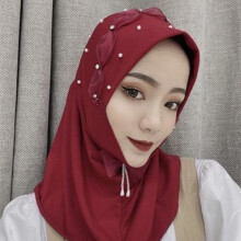 Ribbons Arabian Muslim School Girls Instant Scarves