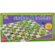 Snakes And Ladders Traditional Large Board Game Family Fun