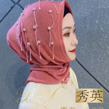 Muslem Clothing Instant Handworked Girls Hijab Kerchief