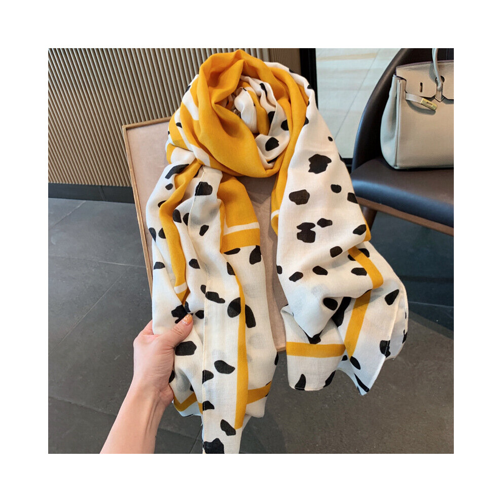 180*90cm linen Scarf Foulard Bandana Long Lrage Shawl Wrap Lady Hijab muffler silk female-image-OPC-PBQFMDZ-NEW