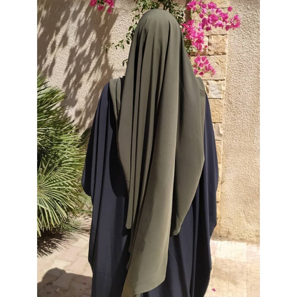 khimar long one piece hijab
