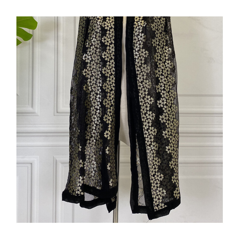 Middle East Women's Muslim Dubai Turkey Middle East Flower Embroidered Headscarf Female Muslim Headscarf Hijab-image-OPC-PBQFVYP-NEW