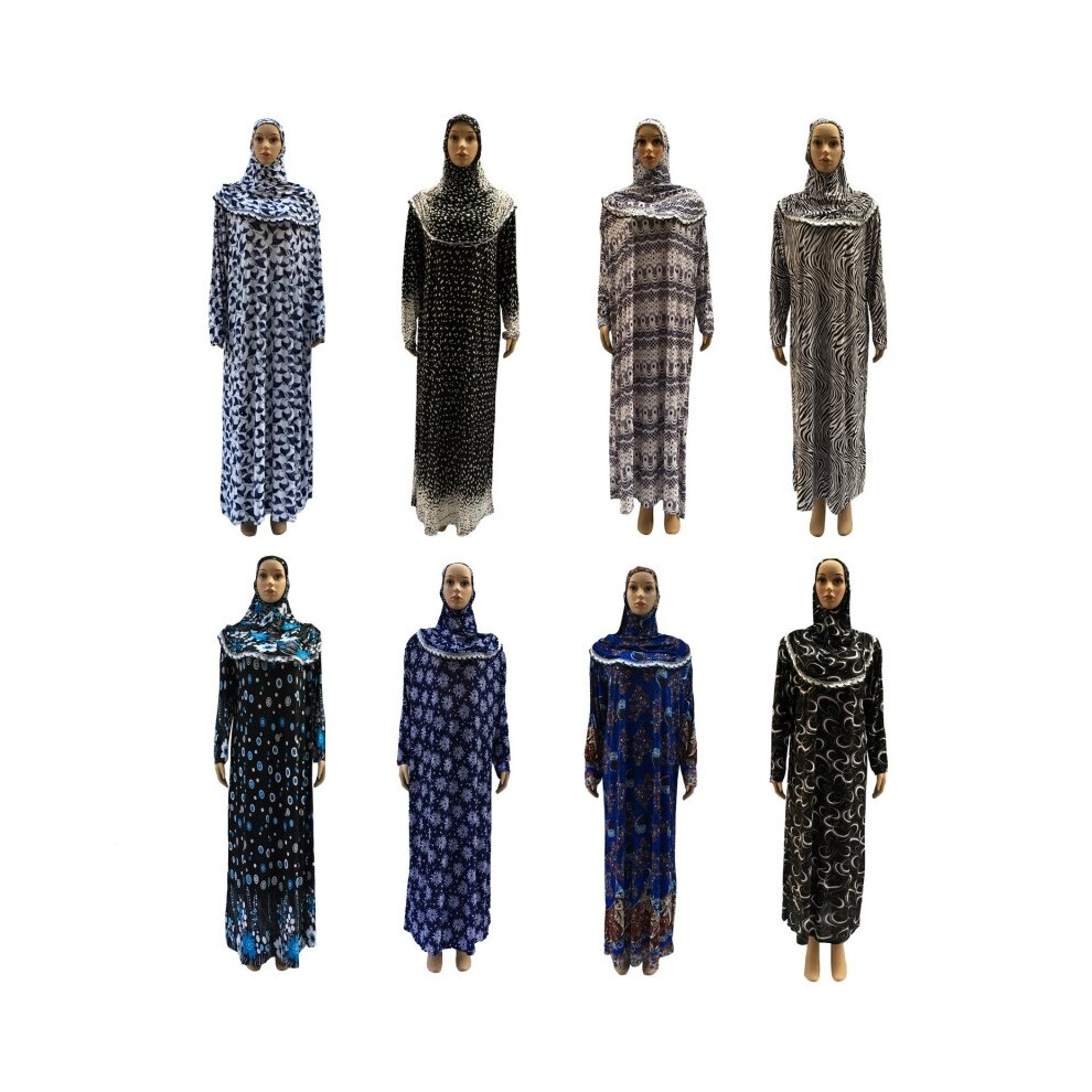 Hijab Long Khimar Pour Femme - Modèle Confortable Pour La Prière, Le Bureau, L’Umrah Ou Le Quotidien