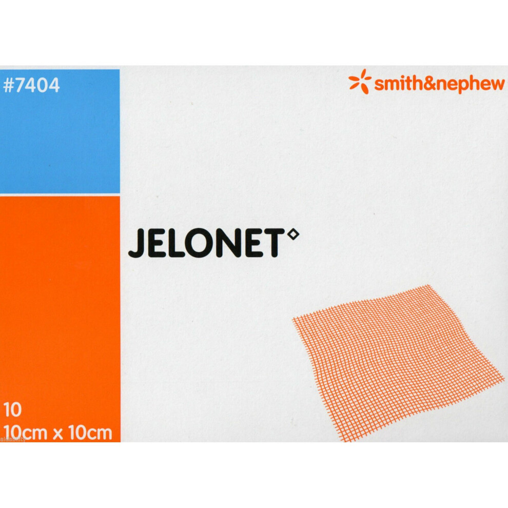 Smith&Nephew Jelonet Paraffin Gauze Dressing 10Cm X 10Cm (X30 Dressings)
