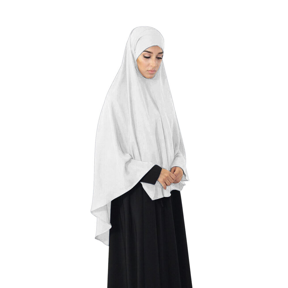 Muslim Women Prayer Garment One Piece Full Cover Overhead Islam Ramadan