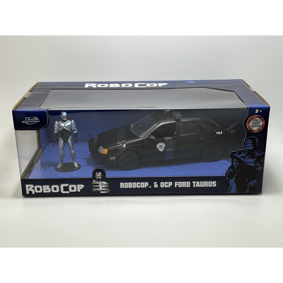 Jada Robocop Figure And Ocp Ford Taurus 1:24 Scale 33743 253255060