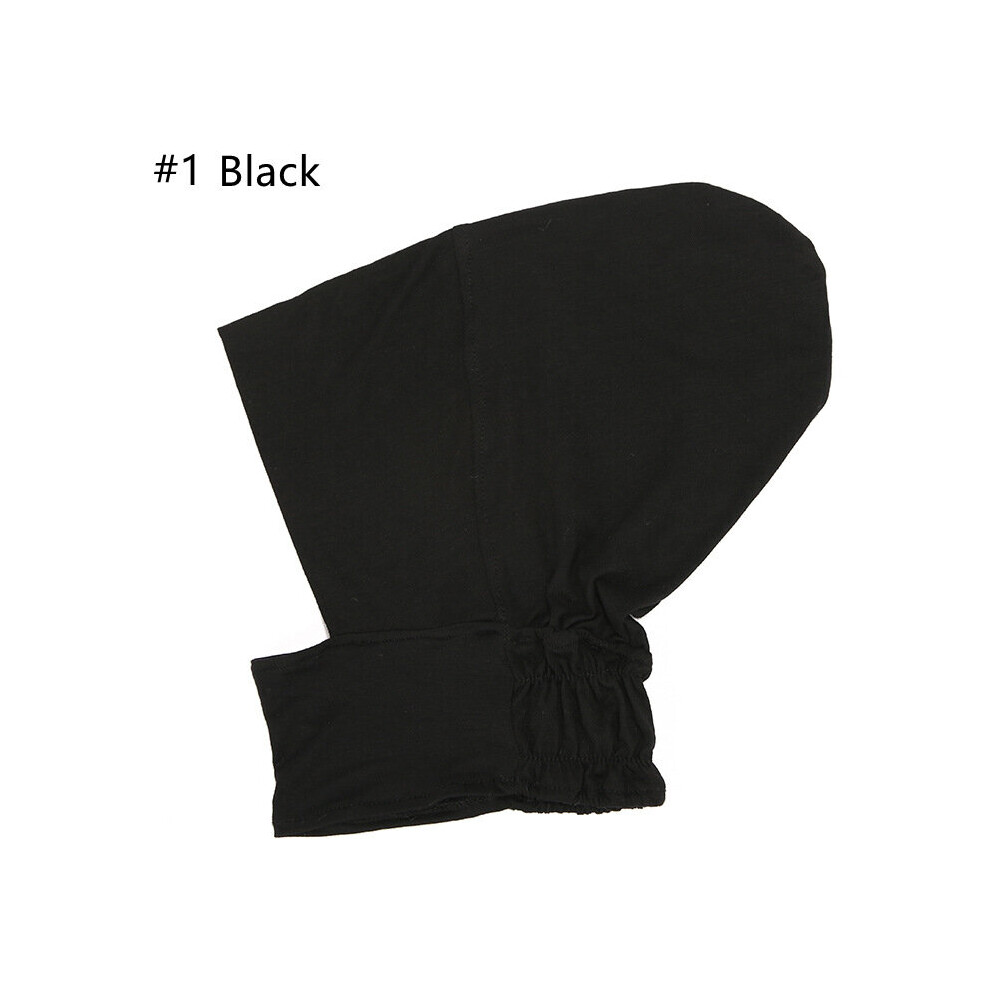 Women Girls Modal With Bonnet Elastic Rope Cap High Muslim Under Scarf Inner Hijab Cap Cover Headwrap-image-OPC-PBQFXSQ-NEW