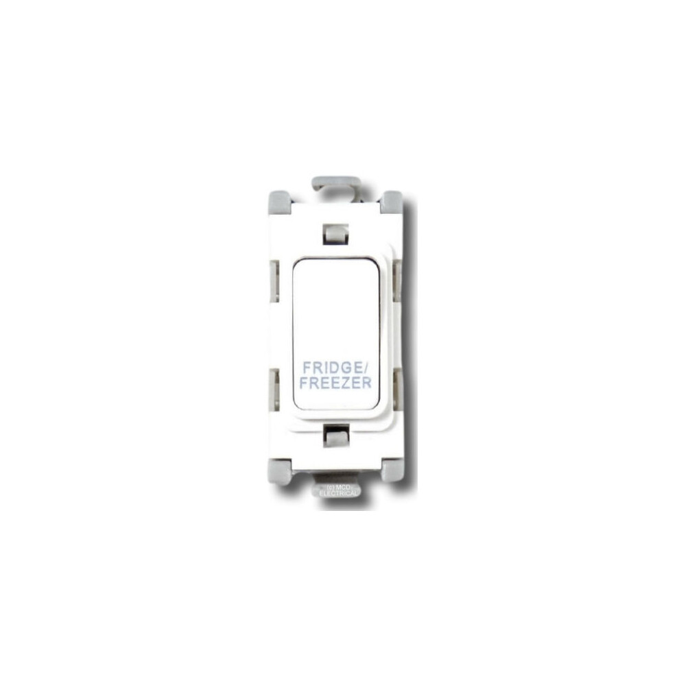 Deta G3562 Grid Switch Marked "Fridge/Freezer" 20 Amp Double Pole 5016211035620
