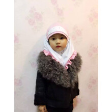 Retail big 3~6years old one piece MUSLIM children HIJAB small Girl islamic HIJAB