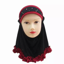 Clearance Retail small 0~3years old one piece MUSLIM children HIJAB small Girl islamic HIJAB