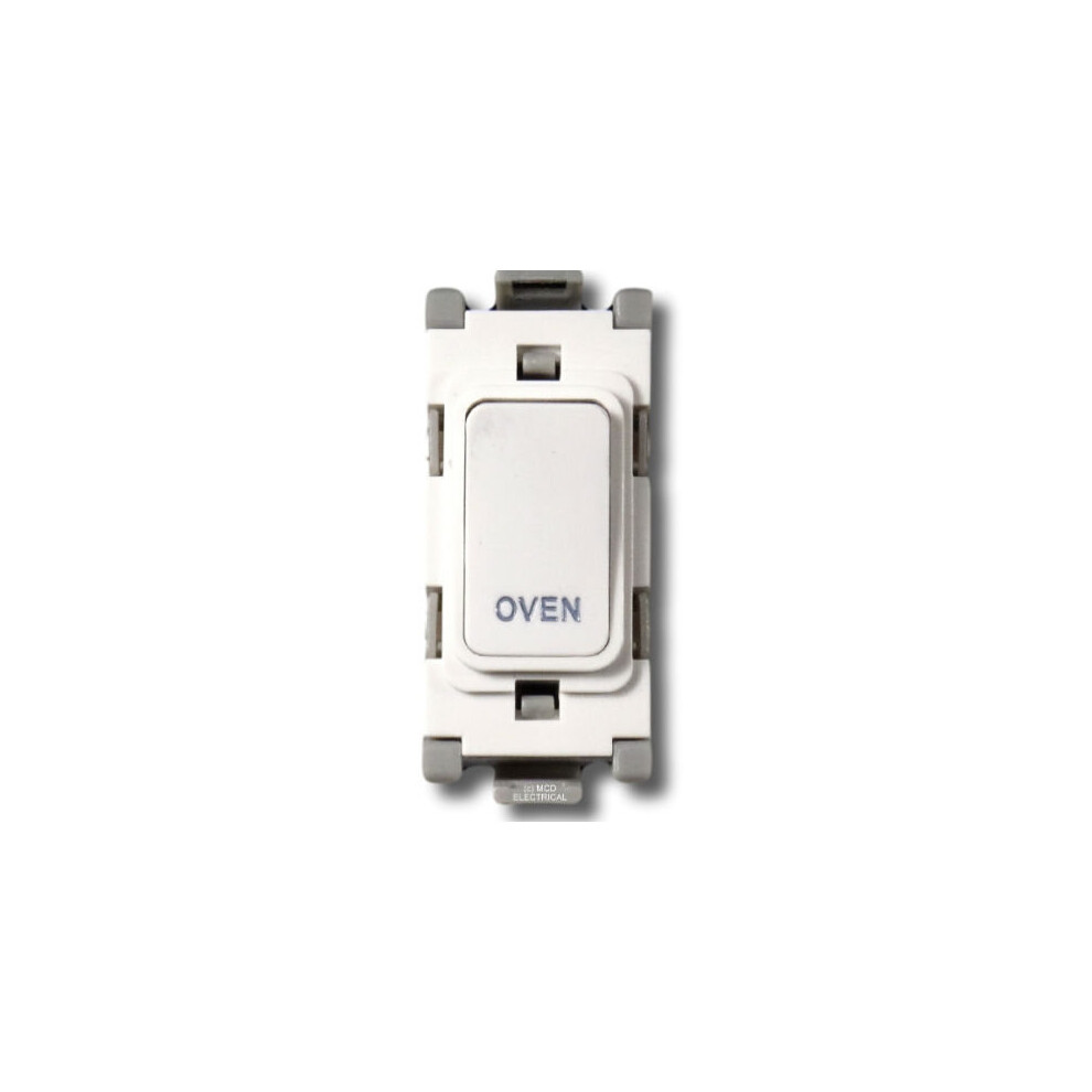 Deta G3551 Grid Switch Marked "Oven" 20 Amp Double Pole 5016211135511