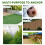 GardenKraft 26610 10-Pack Artificial Grass U-Pegs / Multi-Use Ground Pegs 6